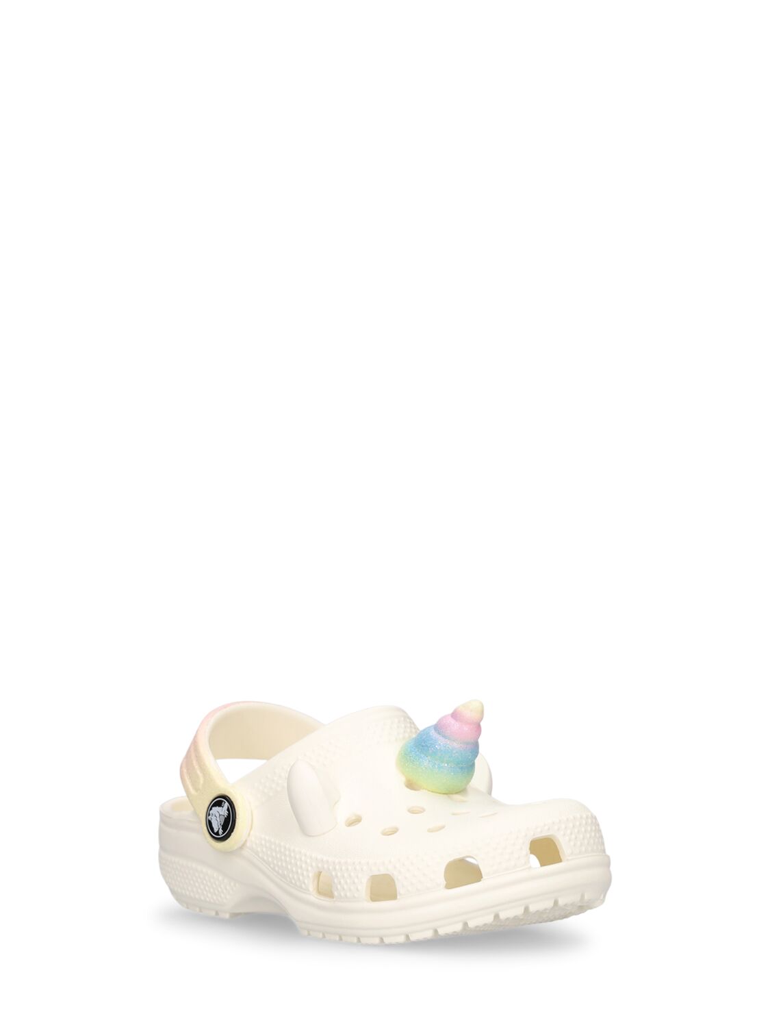Shop Crocs Unicorn Rubber  In White