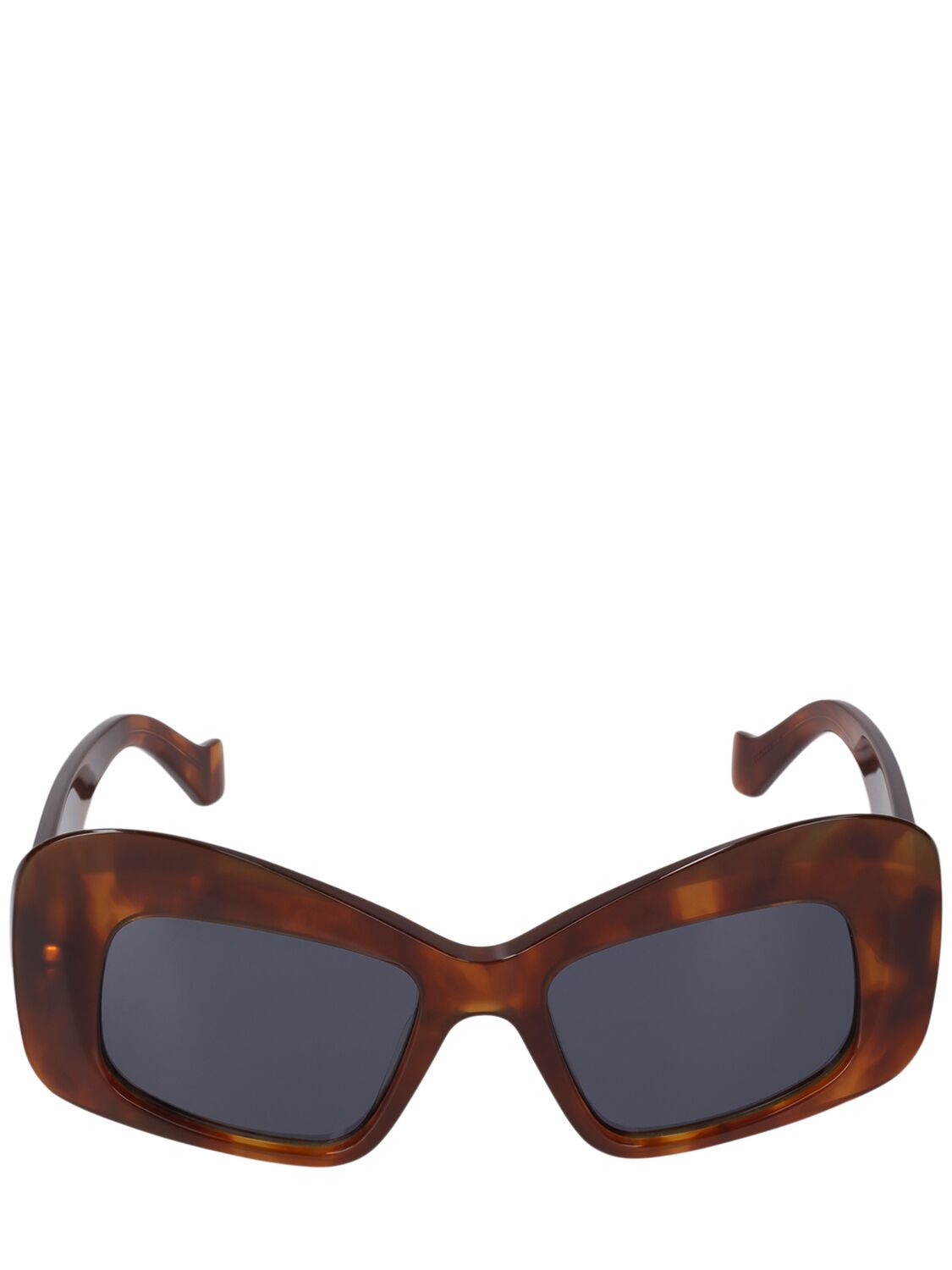 Loewe Anagram Round Sunglasses In Brown