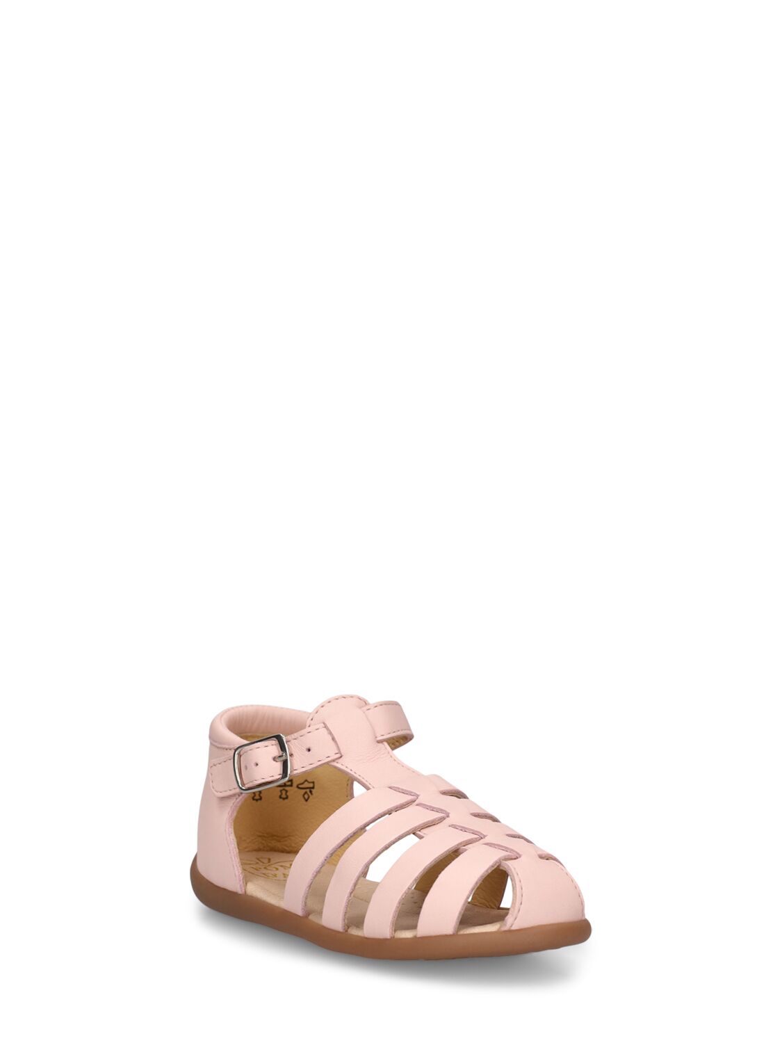 Shop Pom D'api Nappa Leather Sandals In Light Pink