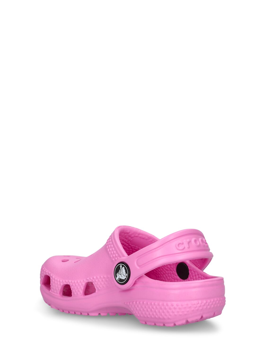 Shop Crocs Classic Clog Rubber  In Pink