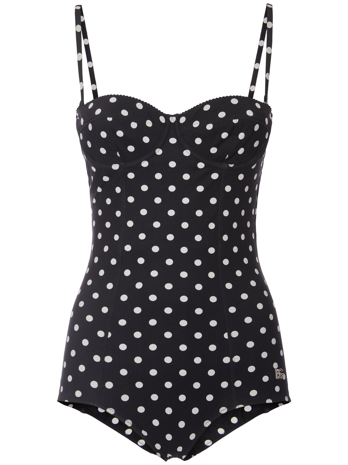 Polka Dots One Piece Swimsuit