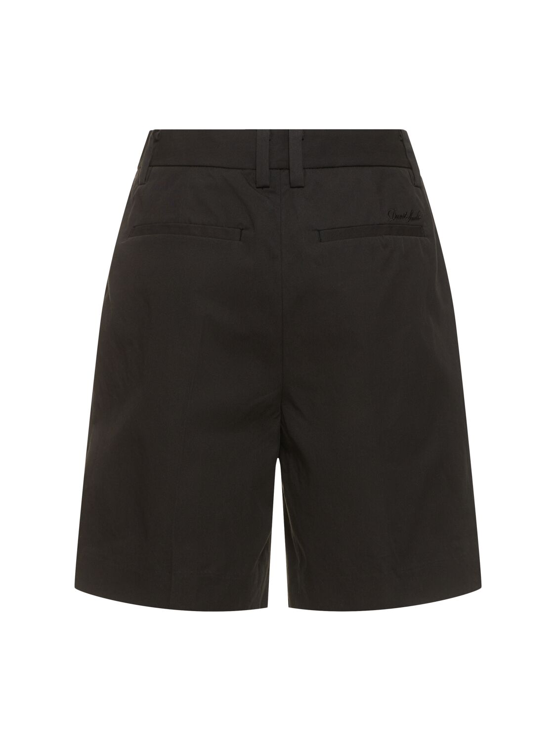 Shop Dunst Bermuda Chino Shorts In Black