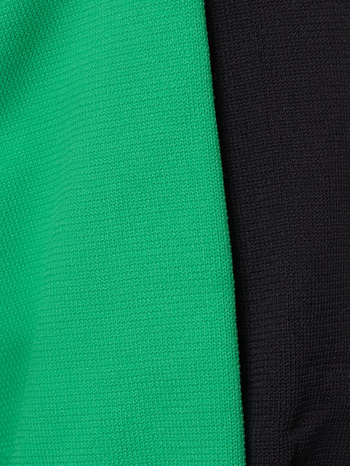 Shop Comme Des Garçons Cotton Double Polo In Black,green