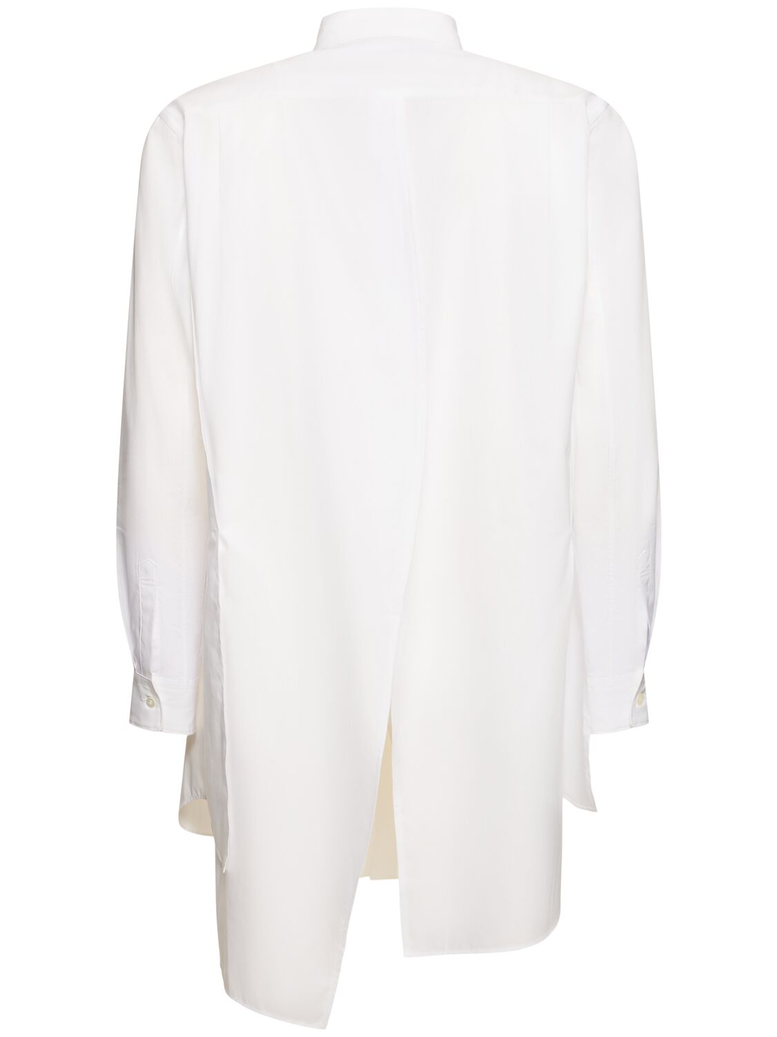 Shop Comme Des Garçons Cotton Poplin Shirt In White