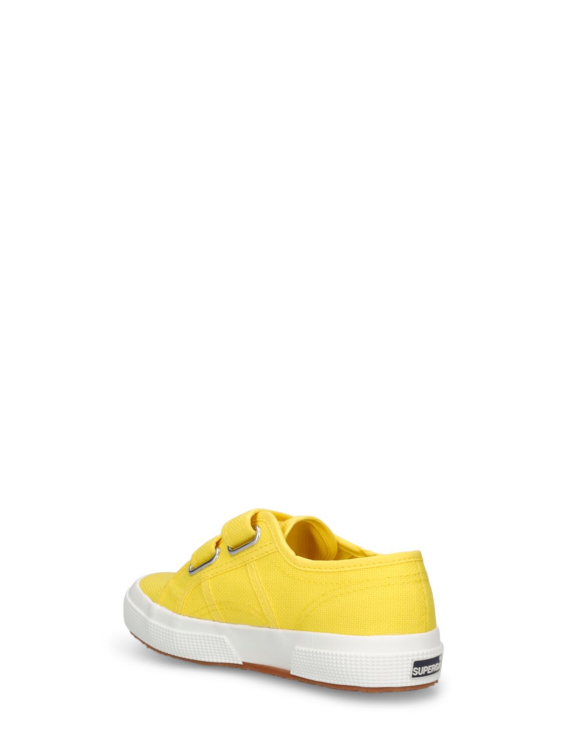 Shop Superga 2750-cotjstrap Classic Canvas Sneakers In Yellow