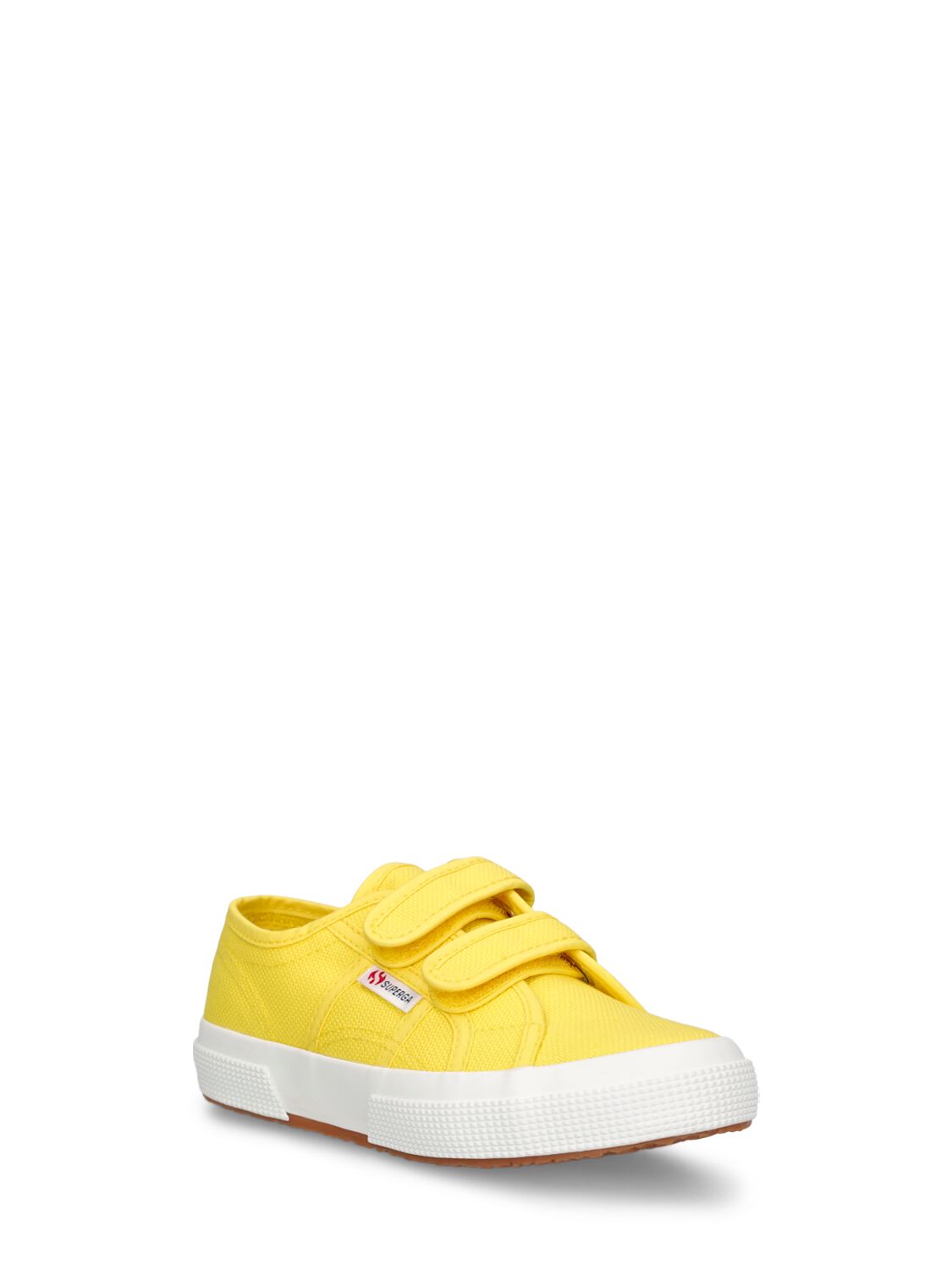 Shop Superga 2750-cotjstrap Classic Canvas Sneakers In Yellow