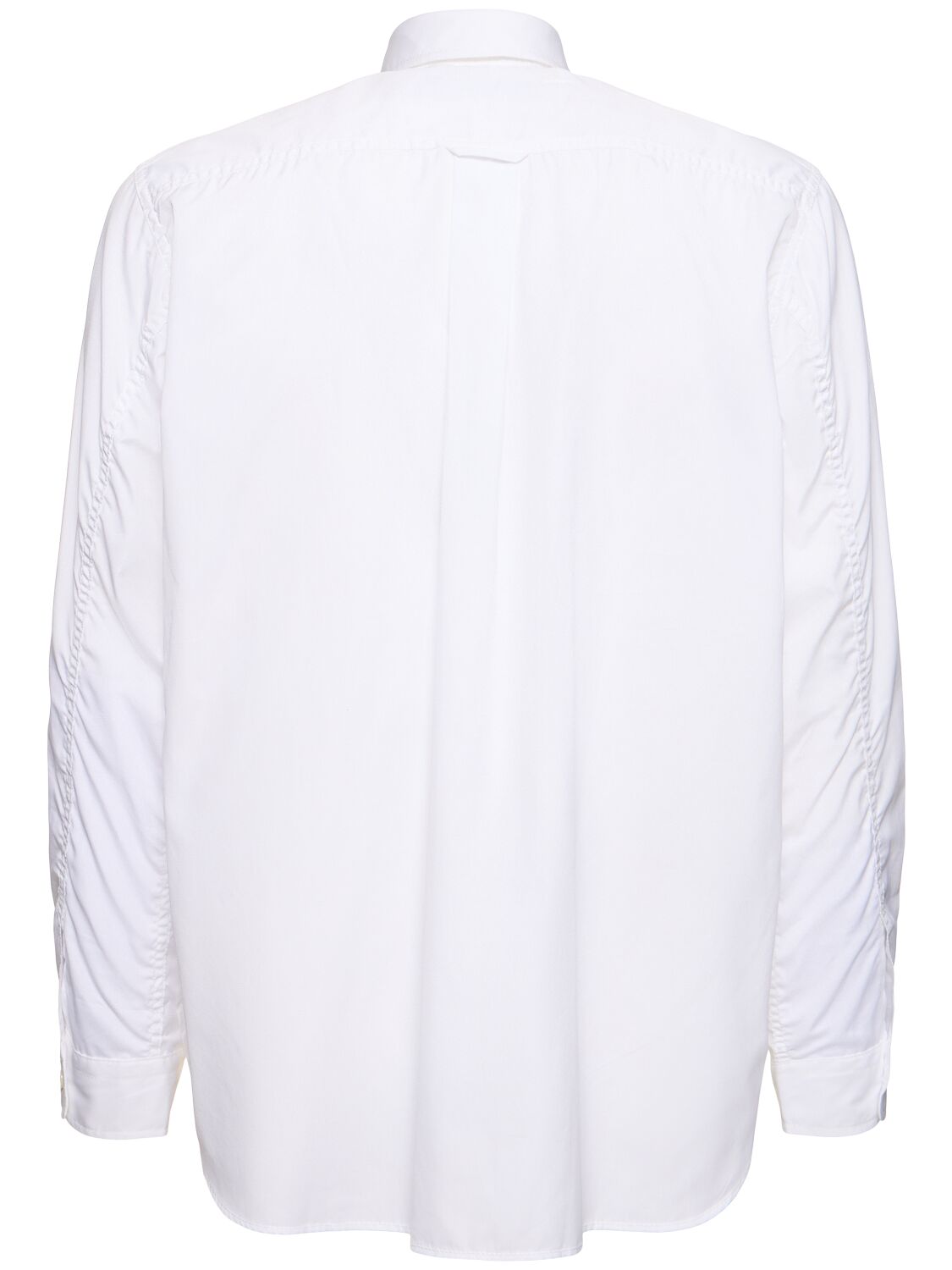Shop Junya Watanabe Cotton Broad Shirt In White