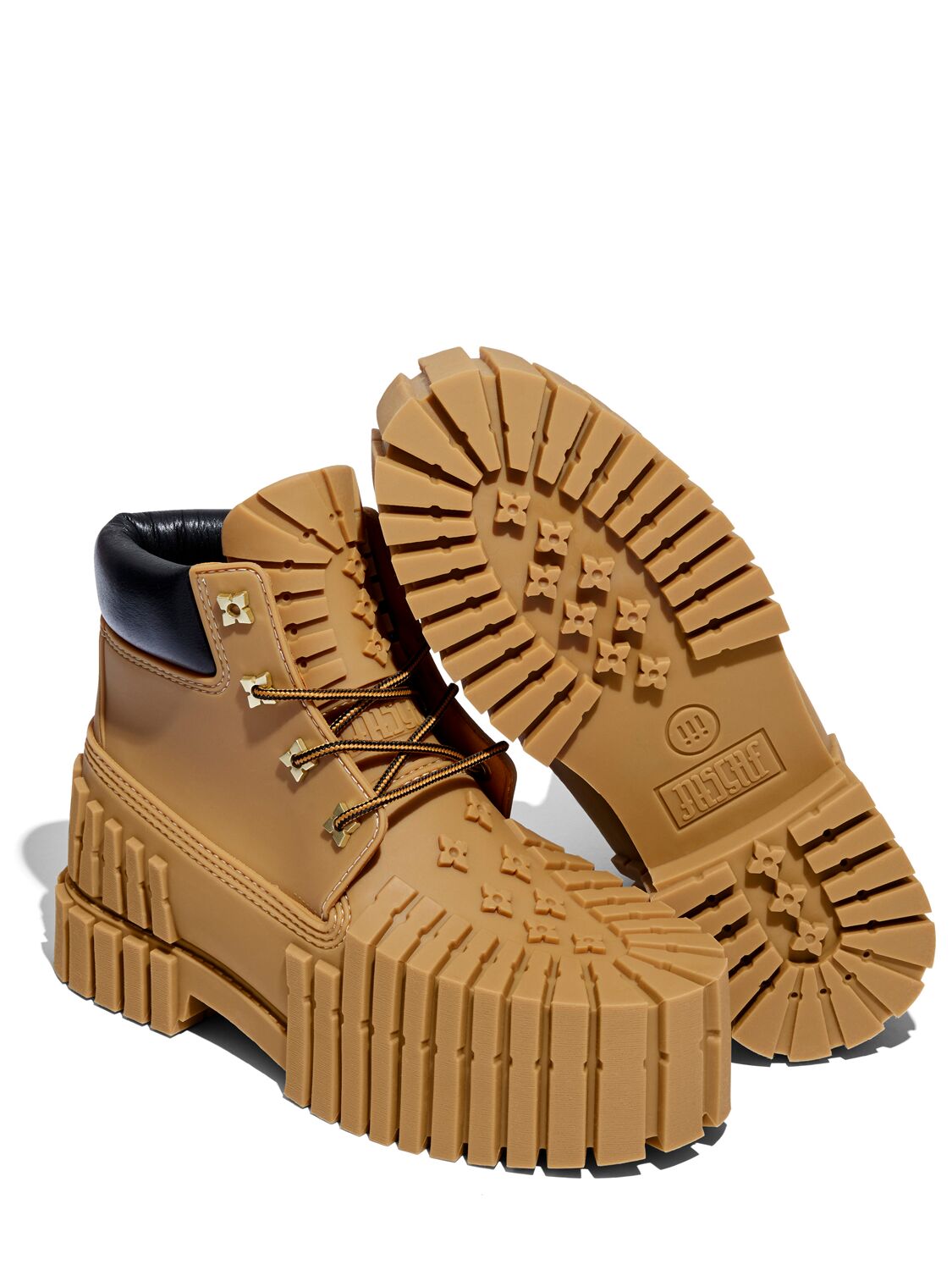 Shop Mschf 2x4 Boots In Brown