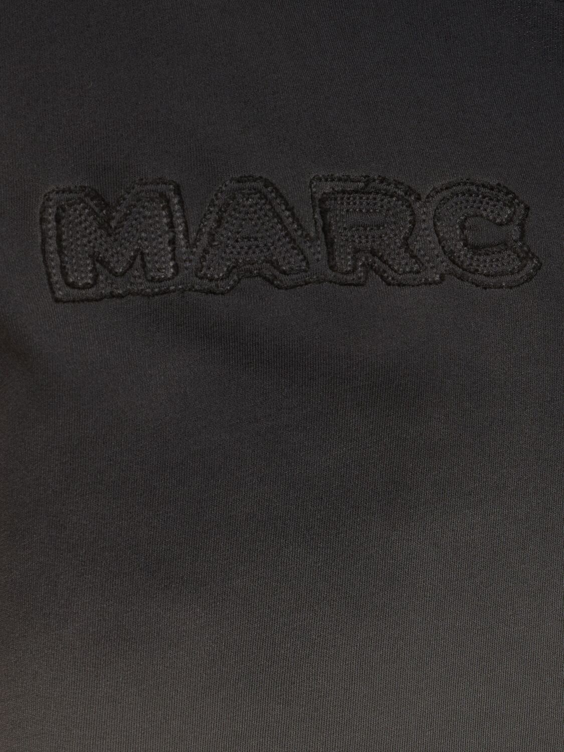 Shop Marc Jacobs Grunge Spray Muscle T-shirt In Steel Grey