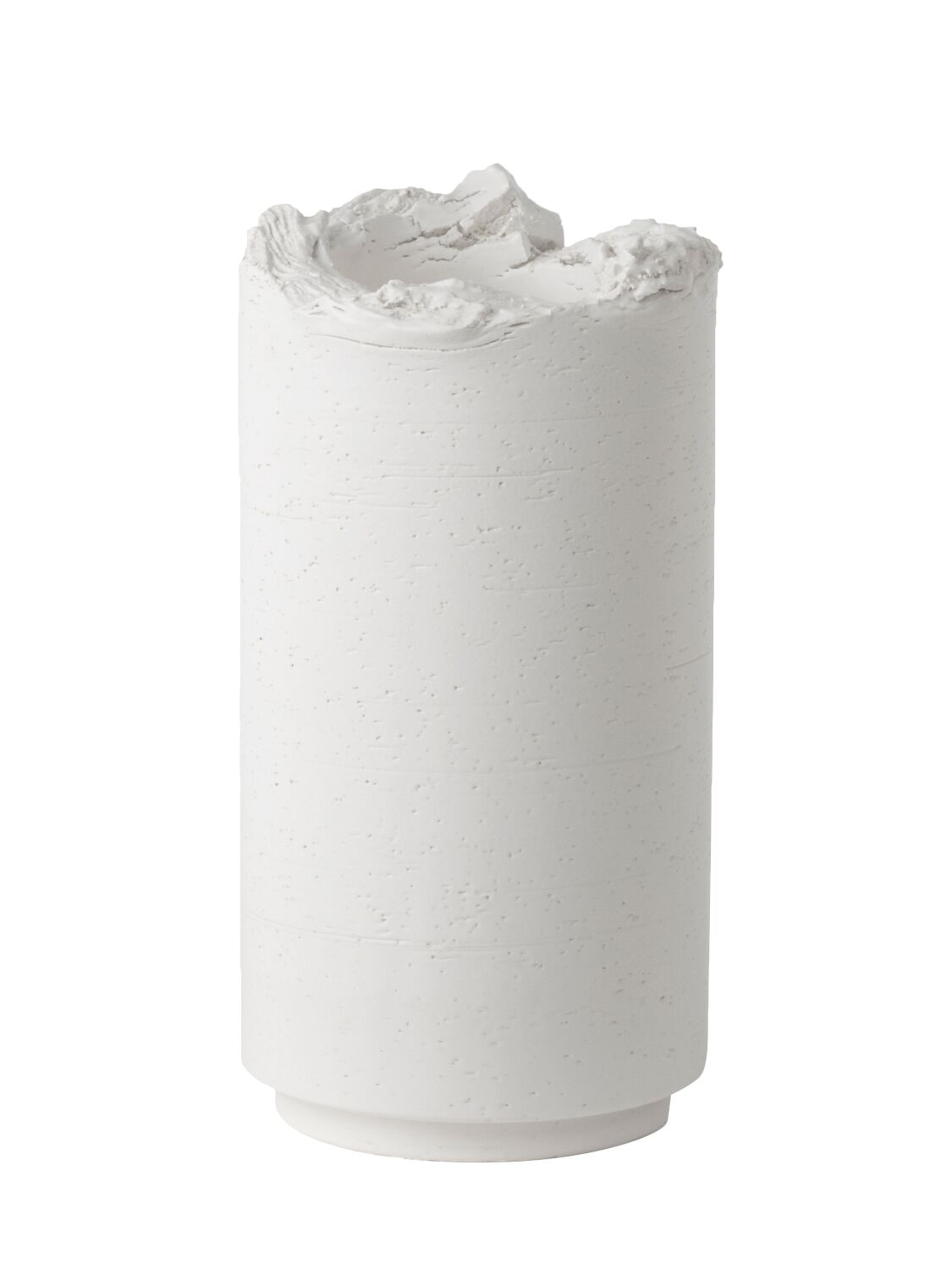 Bitossi Ceramiche Formafantasma Clay Vase In White