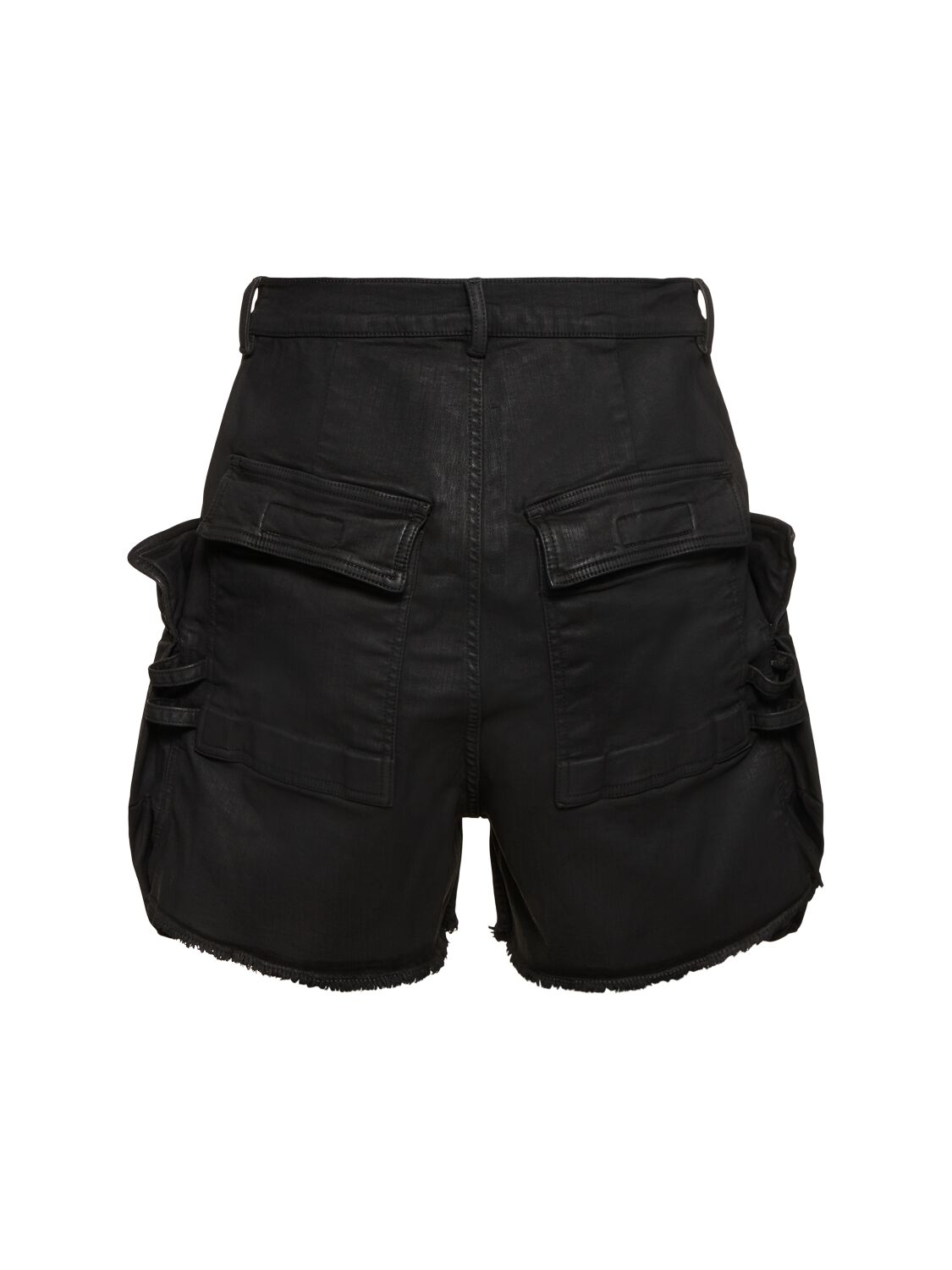 Shop Rick Owens Stefan Cargo Shorts In Black