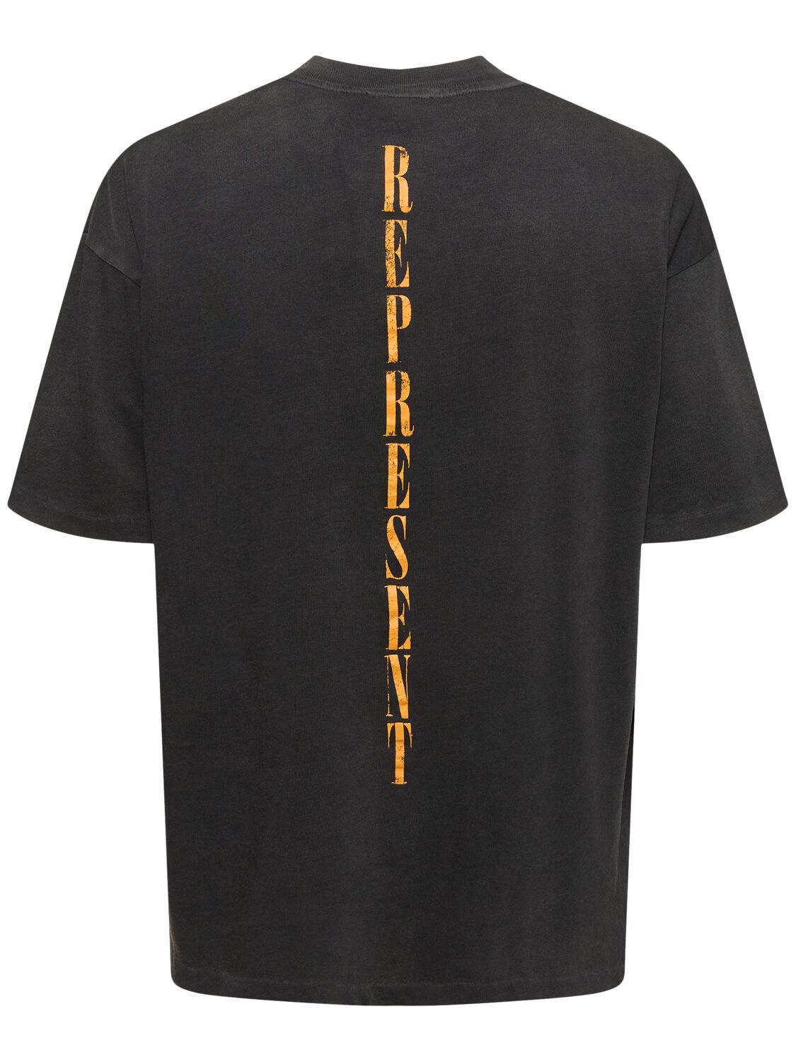 Shop Represent Reborn T-shirt In Aged Black