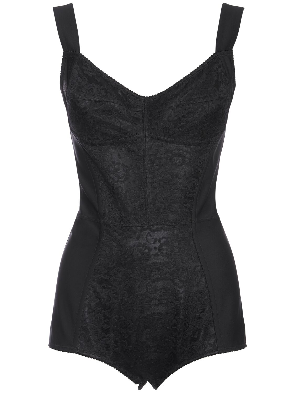 Dolce & Gabbana Lace Bodysuit In Black