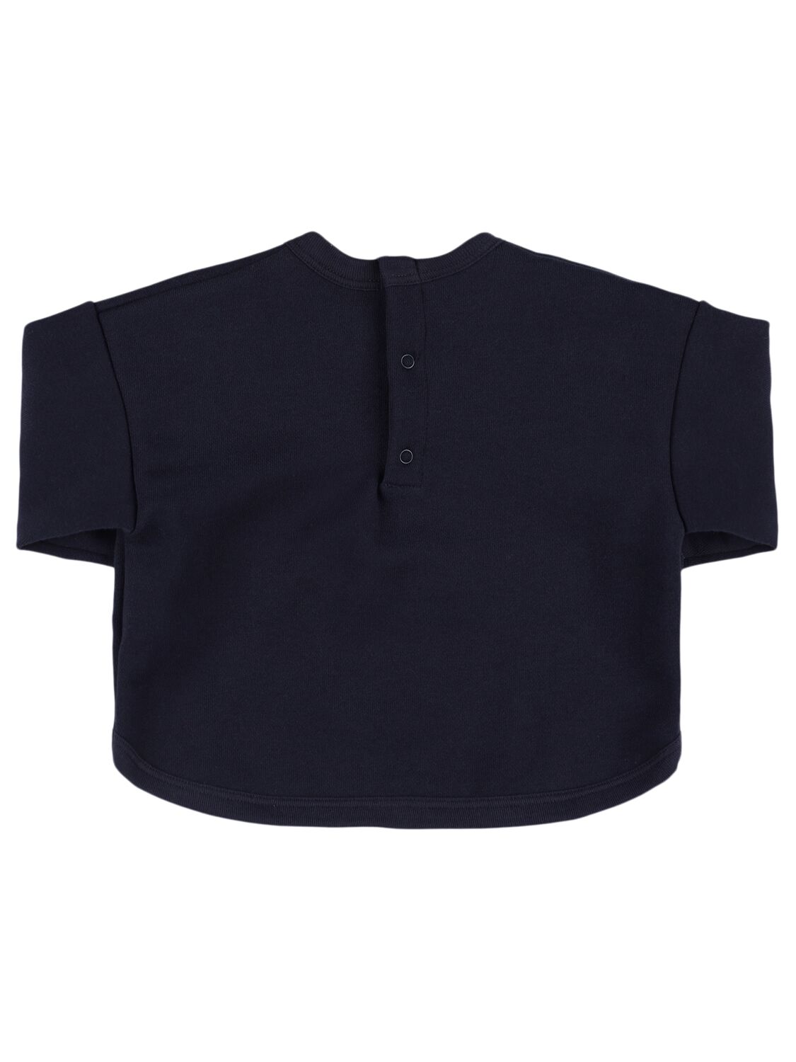 Shop Petit Bateau Cotton Sweatshirt In Navy
