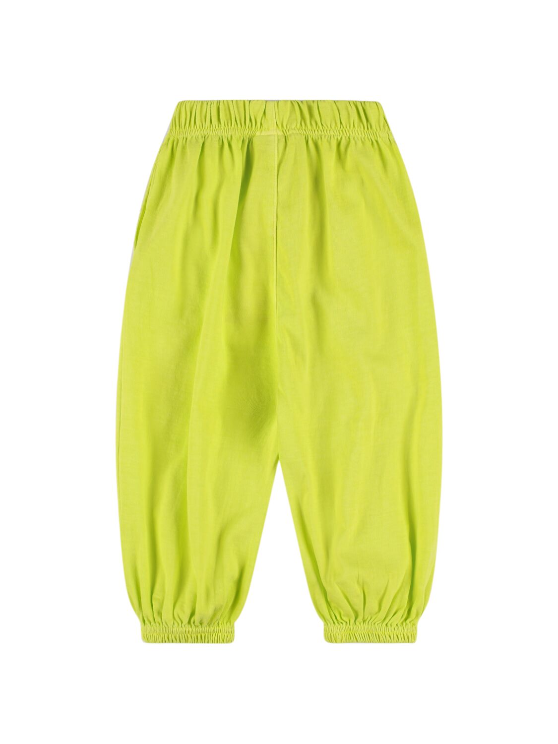 Shop Jellymallow Cotton Jersey Sweatpants In Yellow