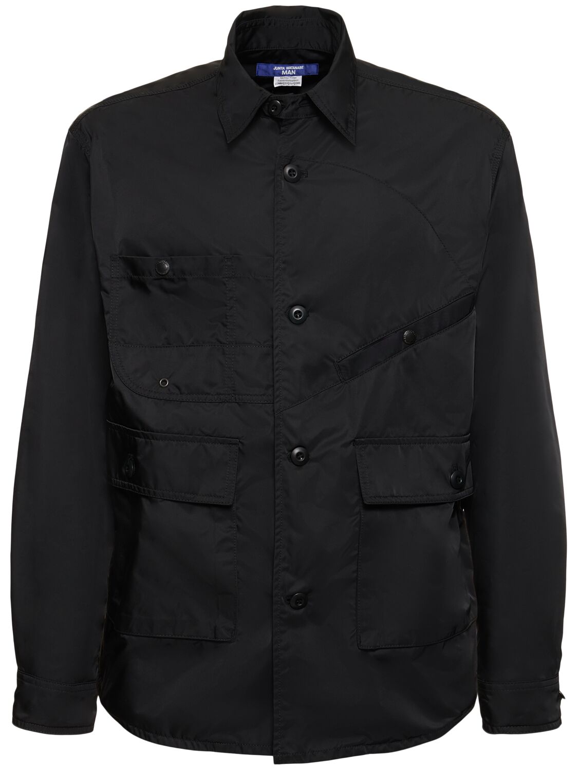 Junya Watanabe Casual Nylon Jacket In Black