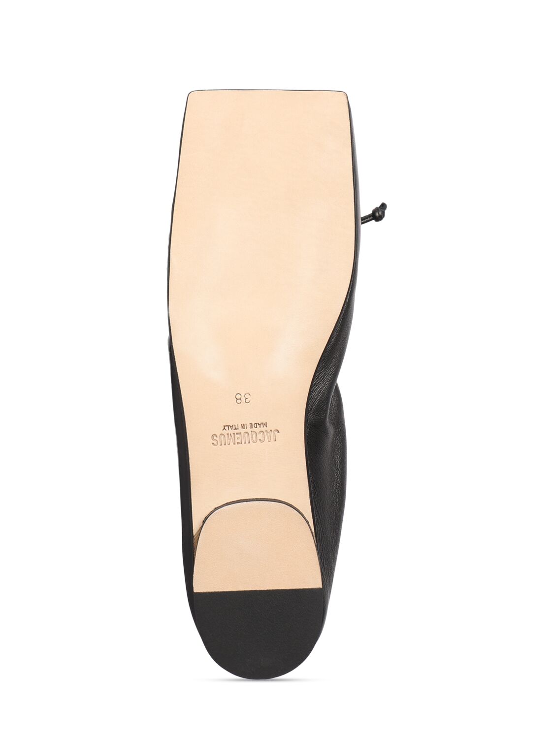 Shop Jacquemus Les Ballerines Ballet Flats In Black