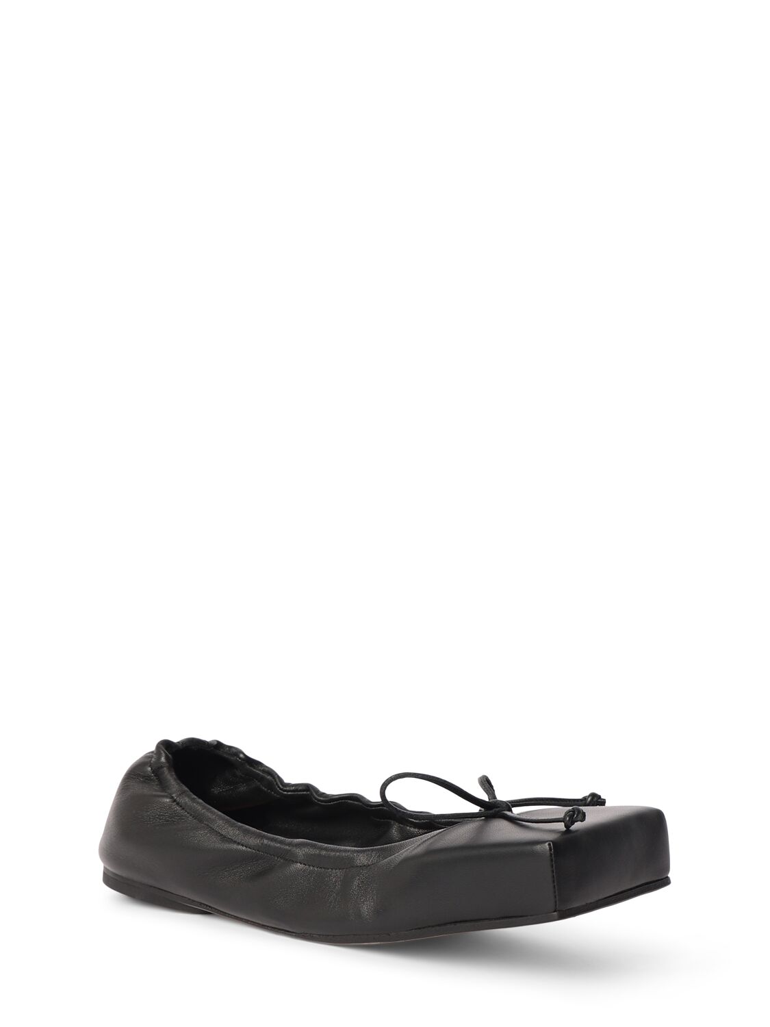 Shop Jacquemus Les Ballerines Ballet Flats In Black