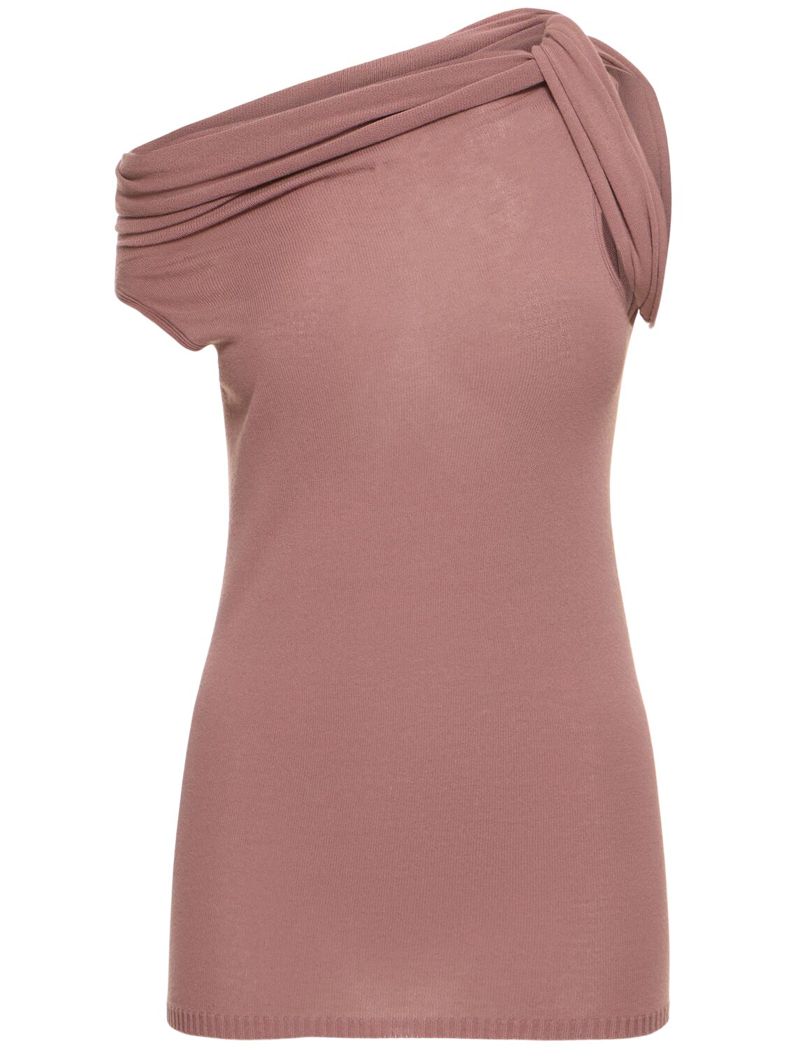 Image of Twisted Jersey Sleeveless Top