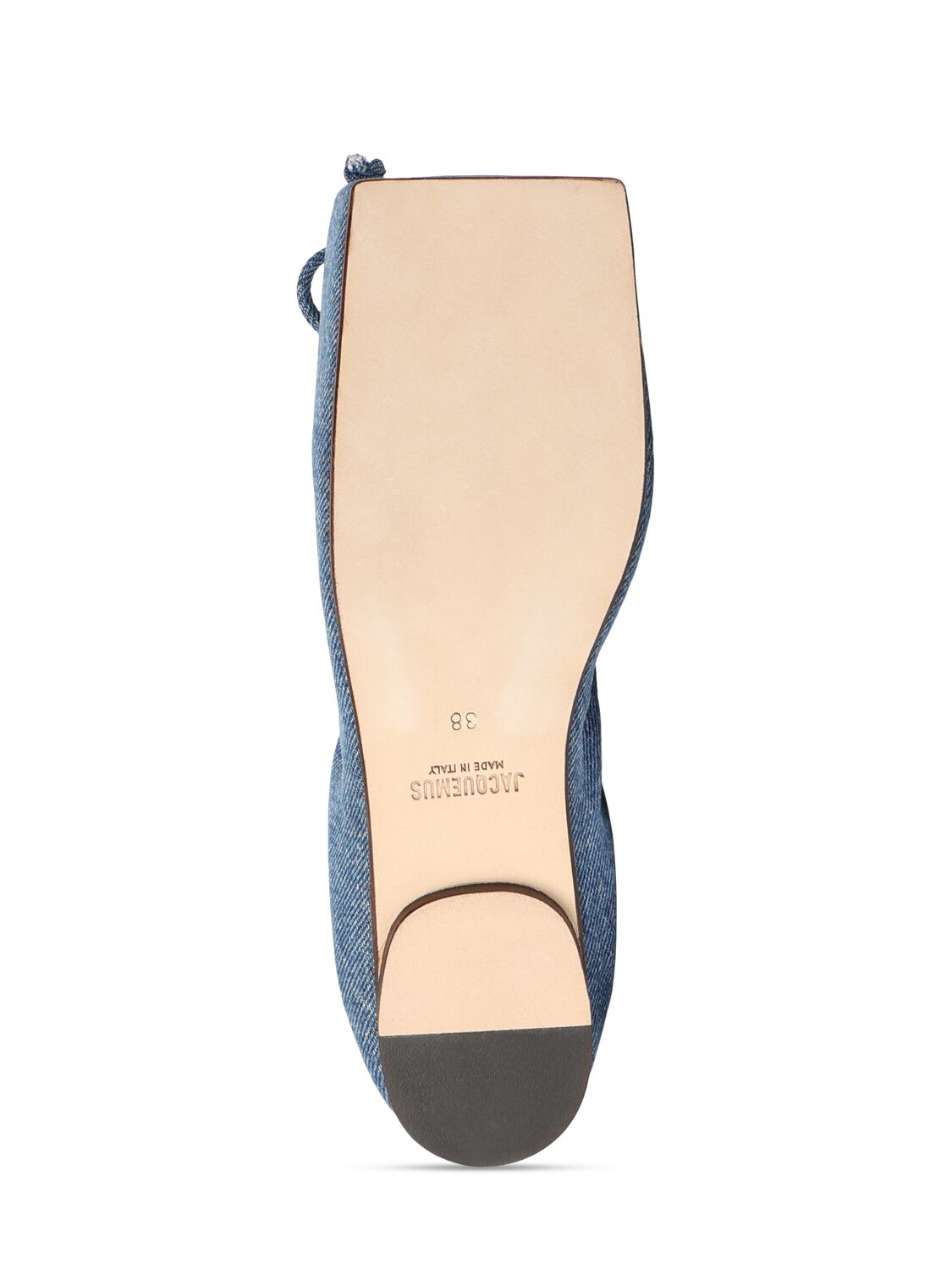 Shop Jacquemus Les Ballerines Ballet Flats In Blue