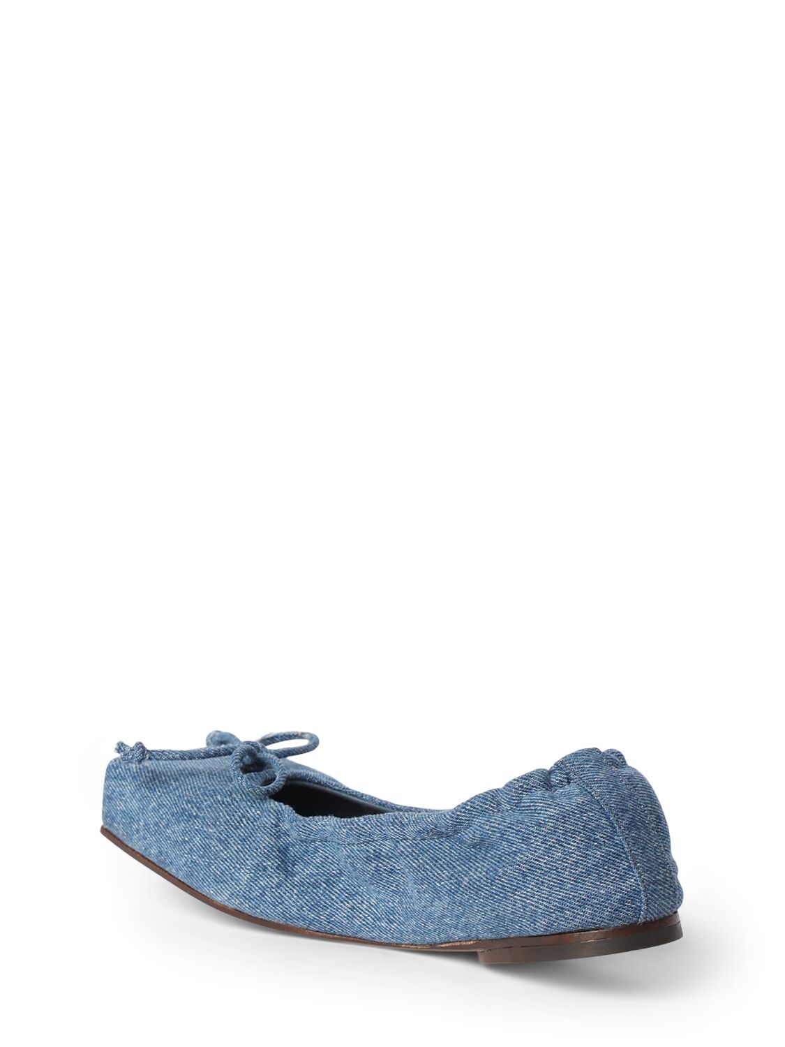 Shop Jacquemus Les Ballerines Ballet Flats In Blue