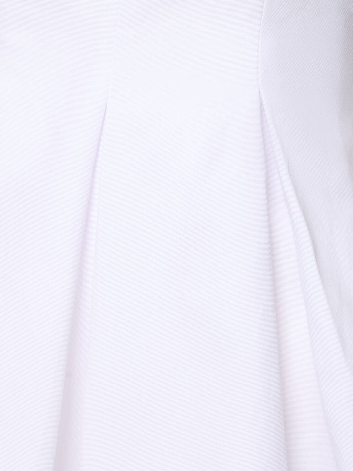 Shop Staud Joli Cotton Blend Mini Dress In White
