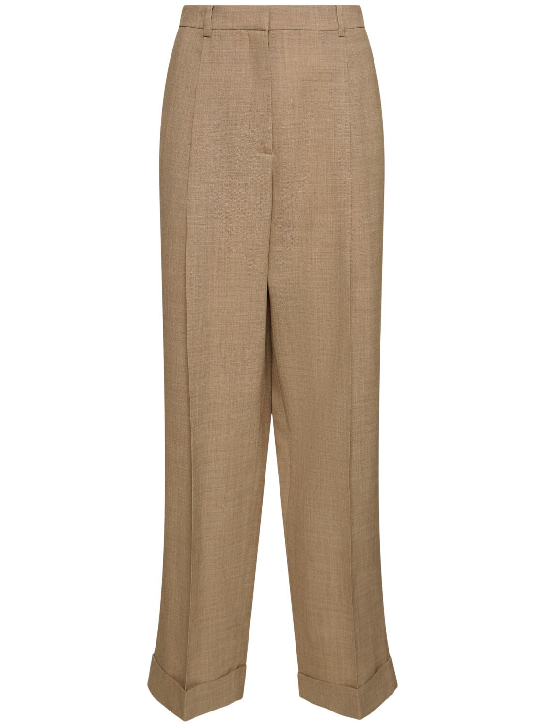 Pantalon Droit En Laine Tor - THE ROW - Modalova