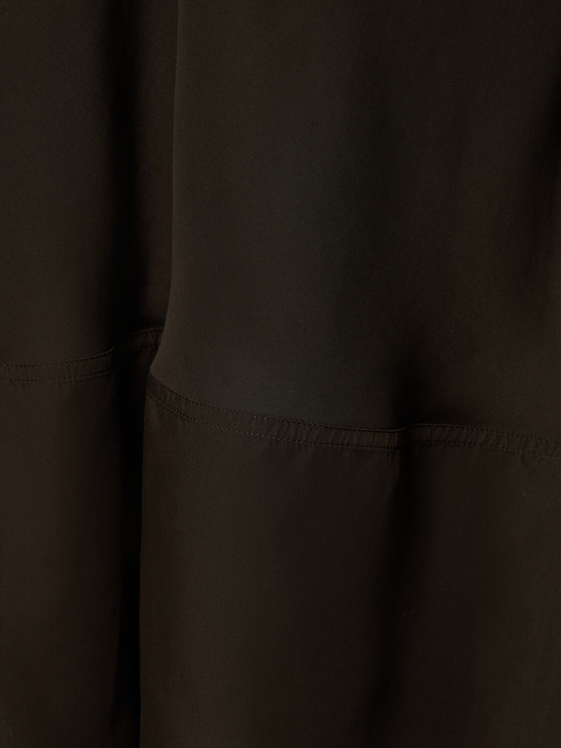 Shop Lemaire Bias Cut Long Skirt In Brown