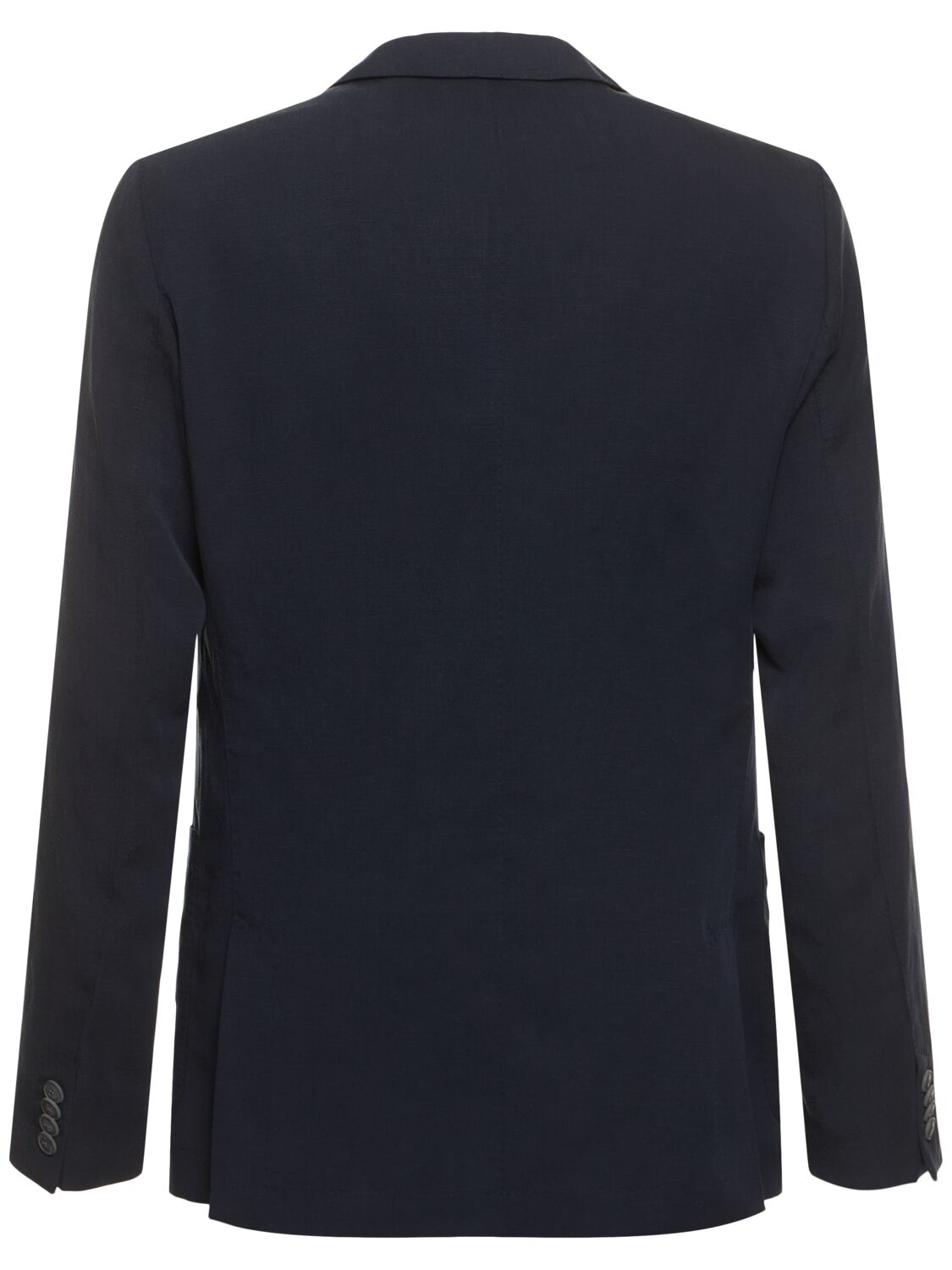 Shop Hugo Boss Hanry Lyocell & Linen Blazer In Dark Blue