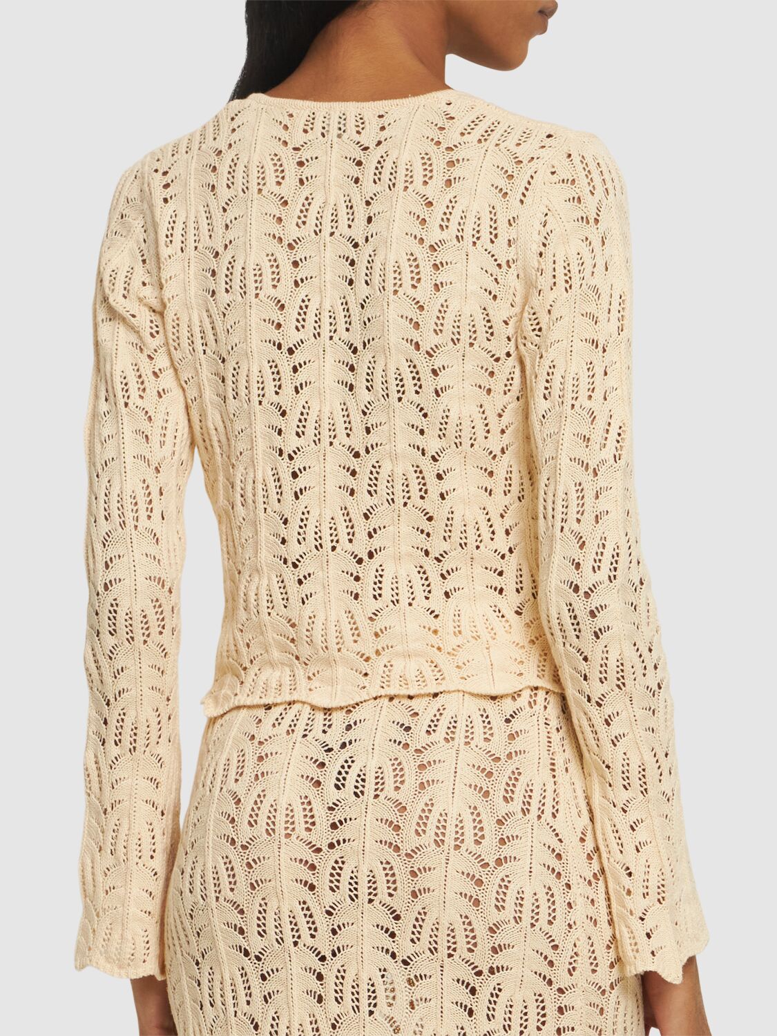 Egypt Crochet Cotton Linen Top