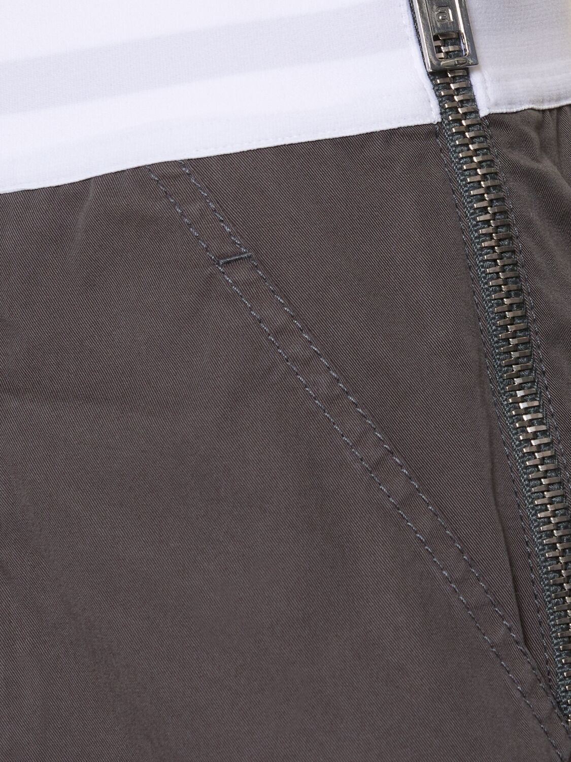 Shop Alexander Wang High Waist Cotton Cargo Shorts In Black