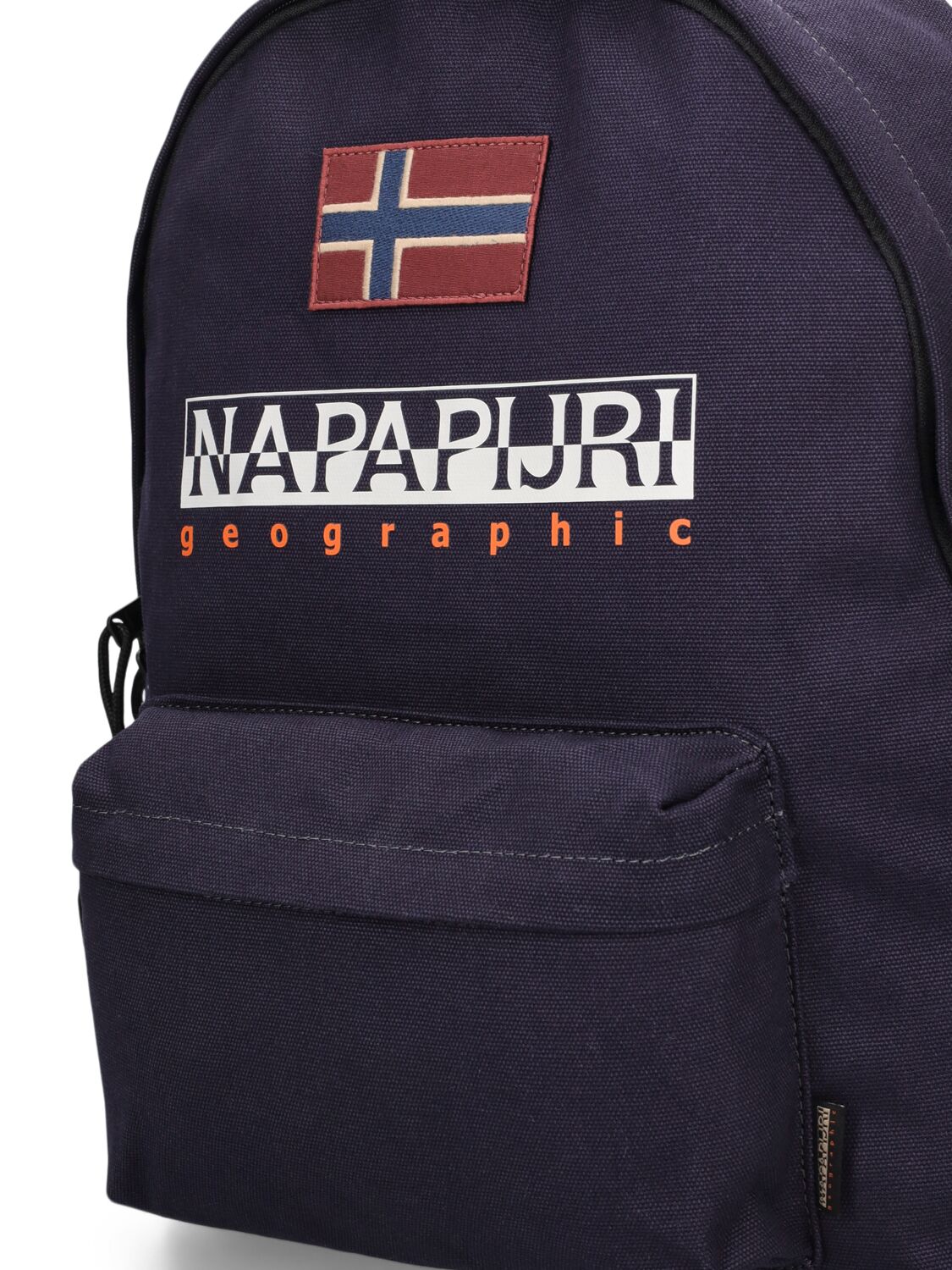 Shop Napapijri Hering Cotton Backpack In Blue