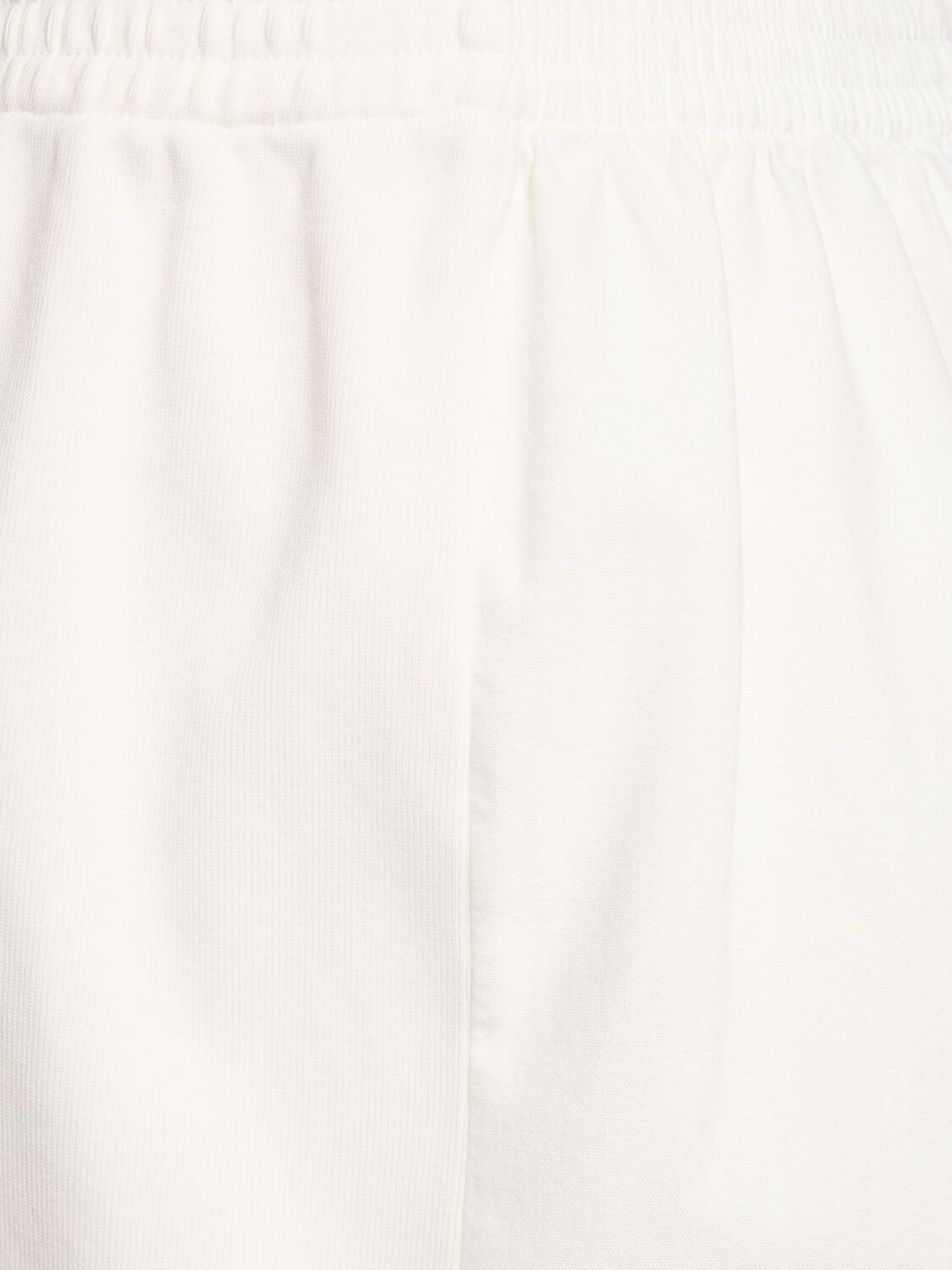 Shop The Row Gunty Cotton Jersey Shorts In White