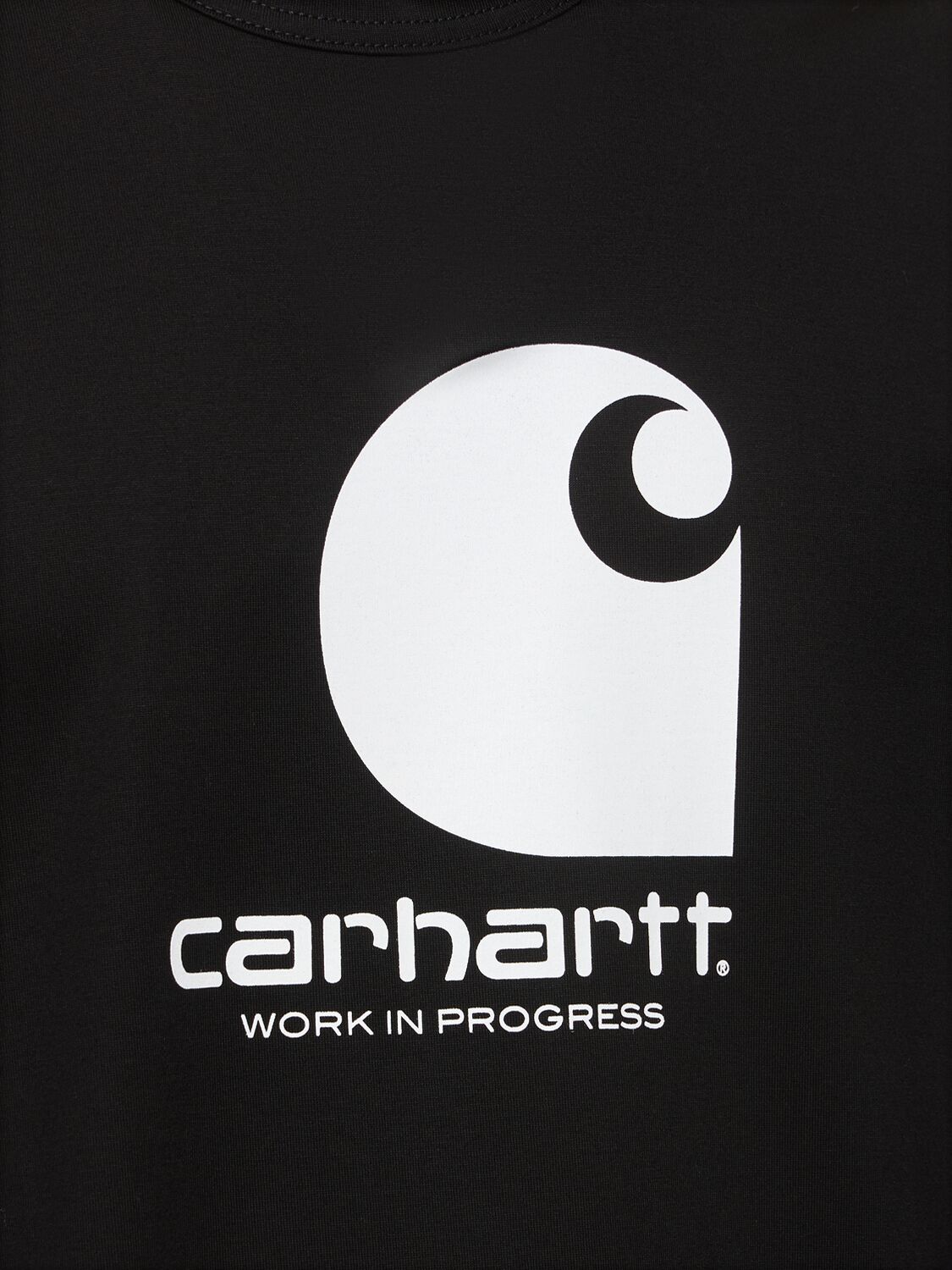 Shop Junya Watanabe Carhartt Cotton Jersey T-shirt In Black