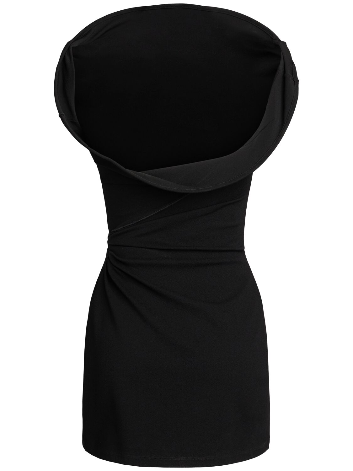 Jacquemus La Mini Robe Bordo Dress In Black