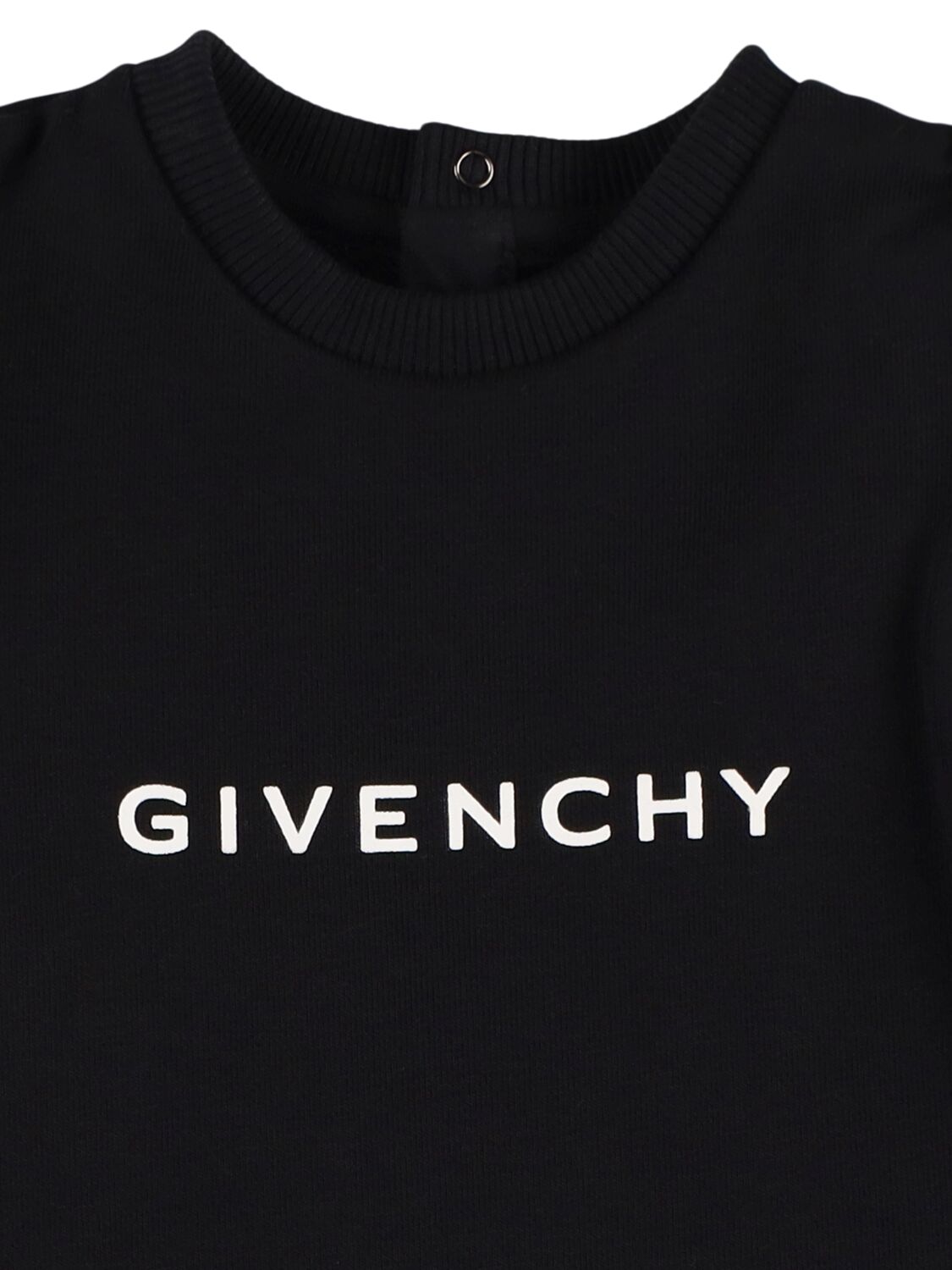 Shop Givenchy Cotton Blend Dress In Black