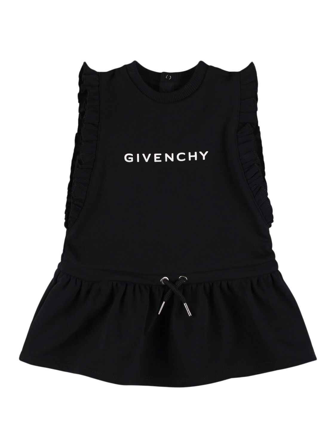 Givenchy Cotton Blend Dress In Black