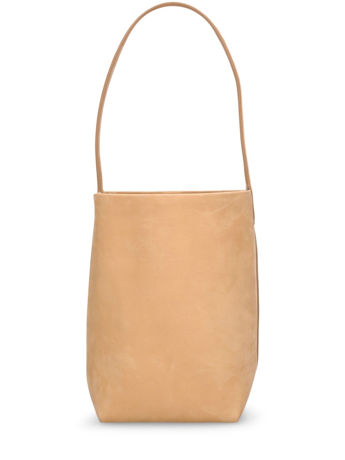 Shop The Row Small N/s Park Leather Tote Bag In Croissant