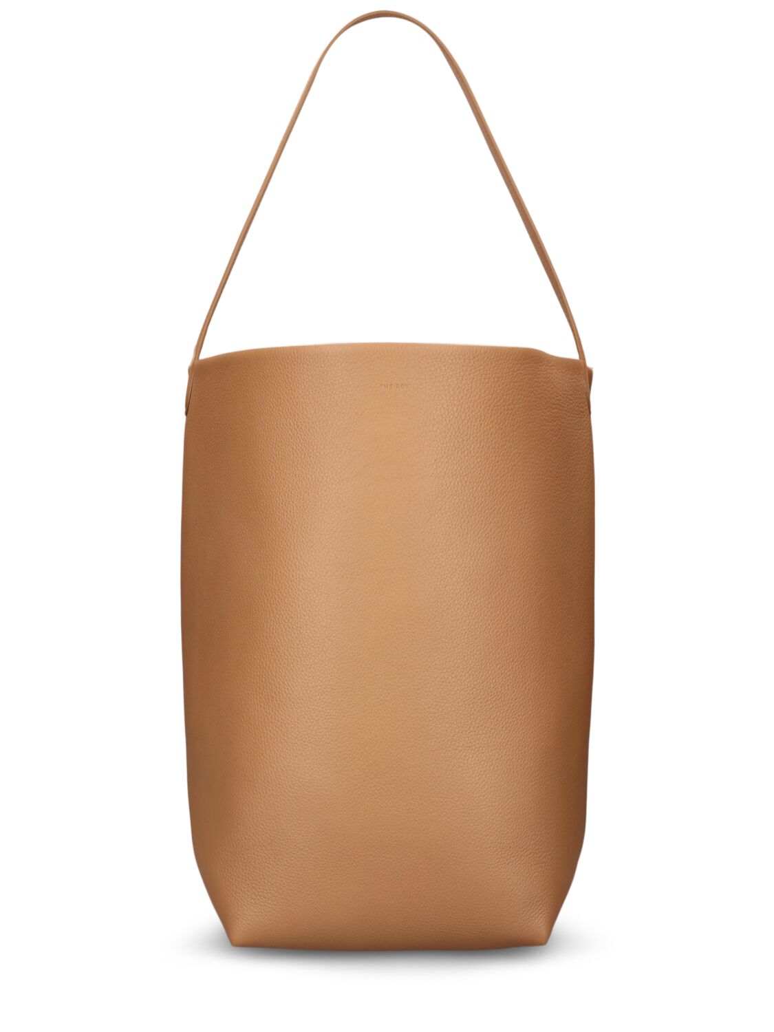 The Row Large N/s Park Leather Tote Bag In Cinnamon