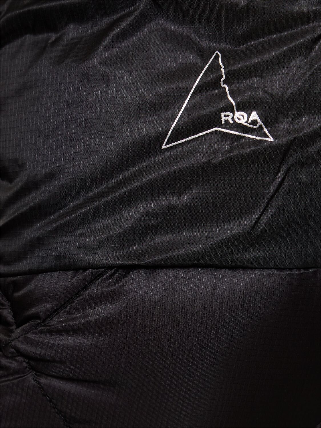 Shop Roa Quilted Nylon Puffer Jacket In Black