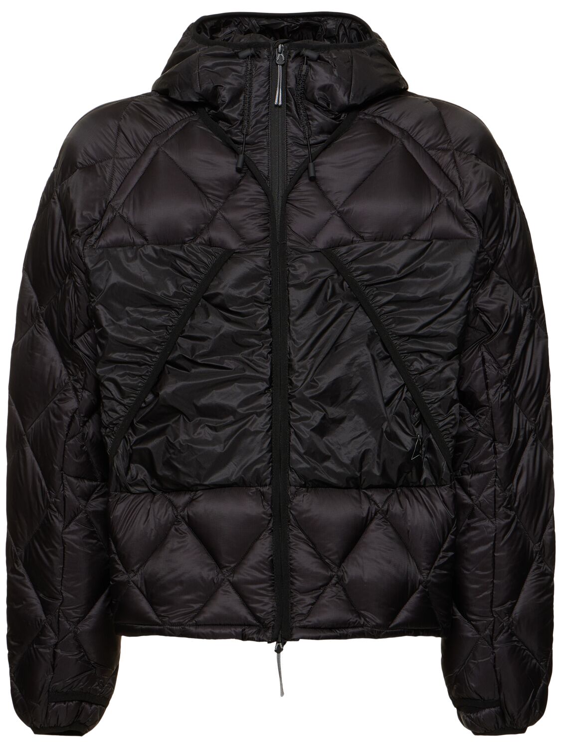 Roa Quilted Nylon Puffer Jacket In Black