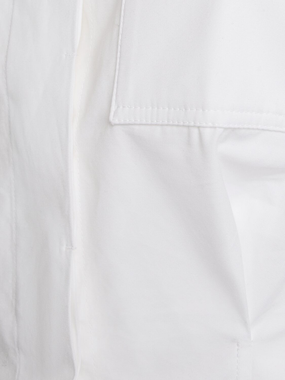 Shop Jacquemus La Chemise Barco Poplin Shirt In White