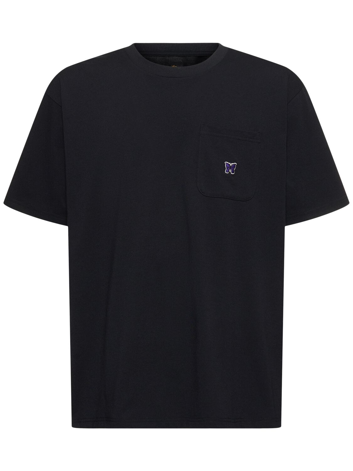 Shop Needles Poly Jersey Logo T-shirt In C-black