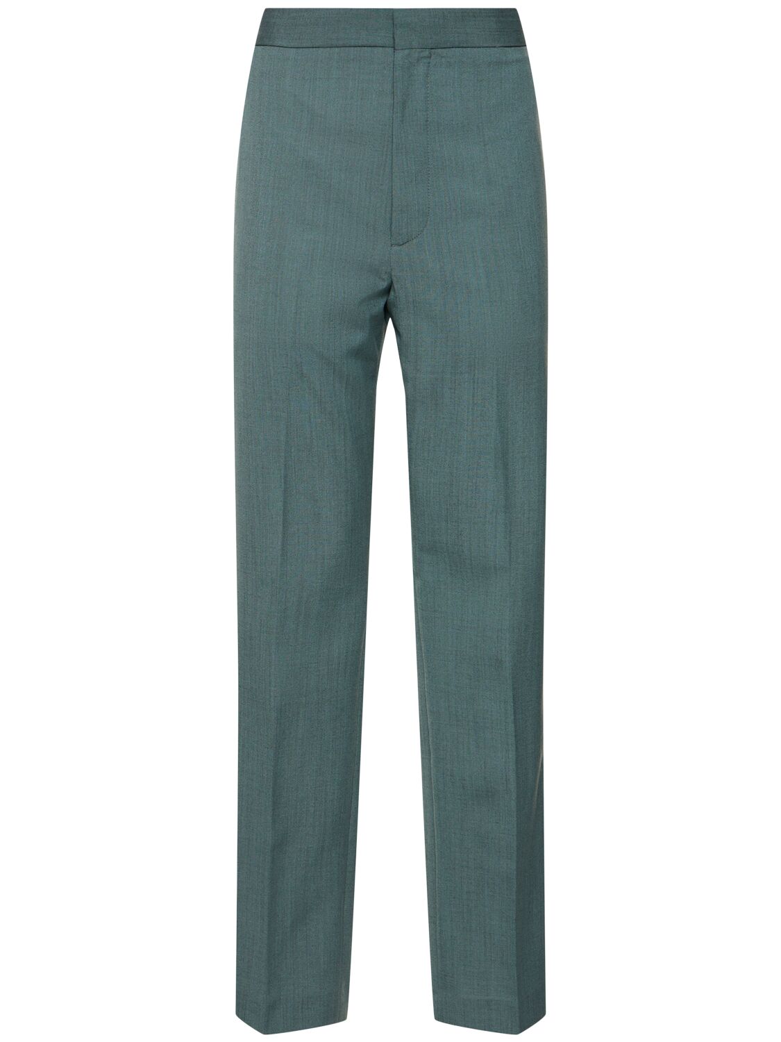 Soeur Valencia High Rise Straight Pants In Teal
