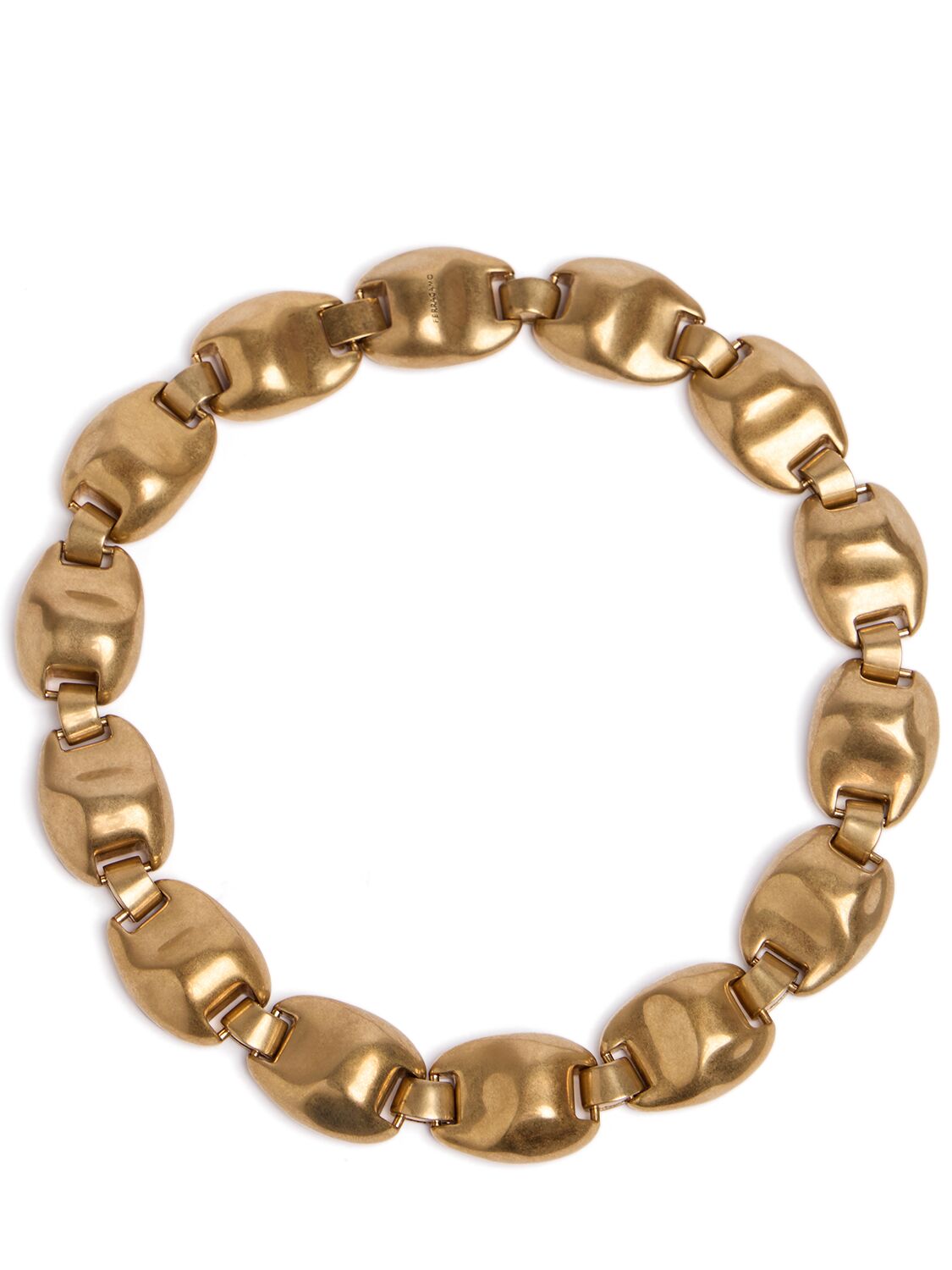 Ferragamo Varaston Necklace In Gold