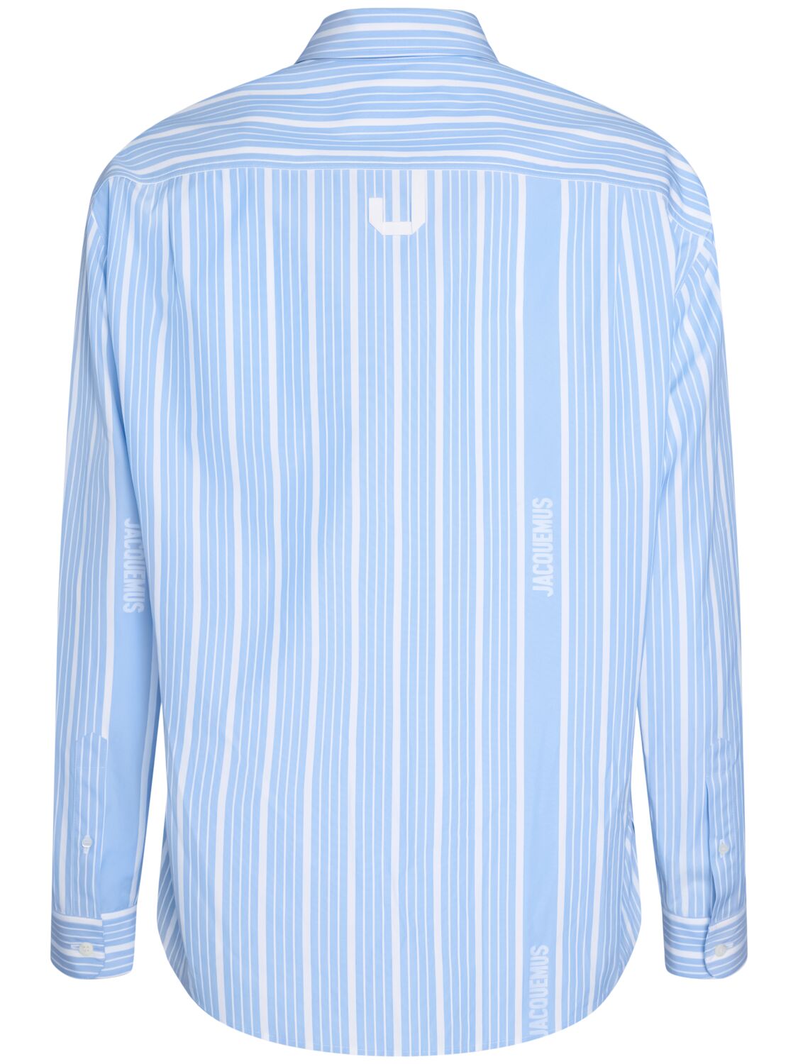 JACQUEMUS LA CHEMISE SIMON LOGO STRIPED SHIRT 
