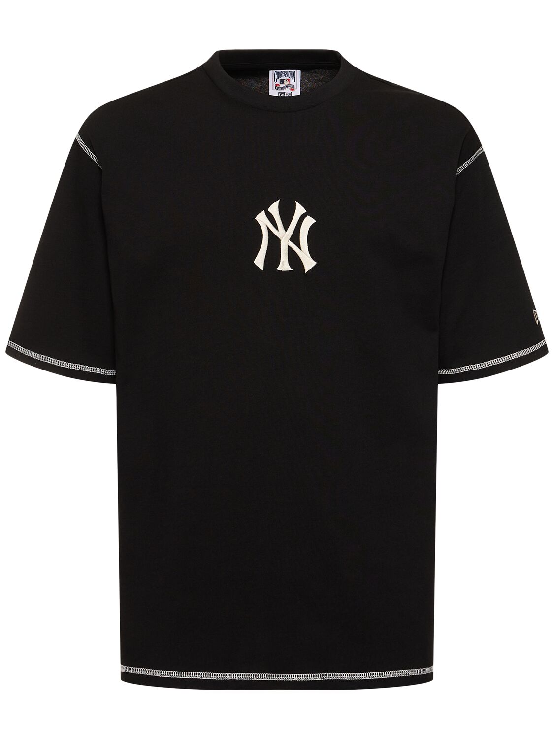 New Era Ny Yankees Mlb Word Series T-shirt In Black,white