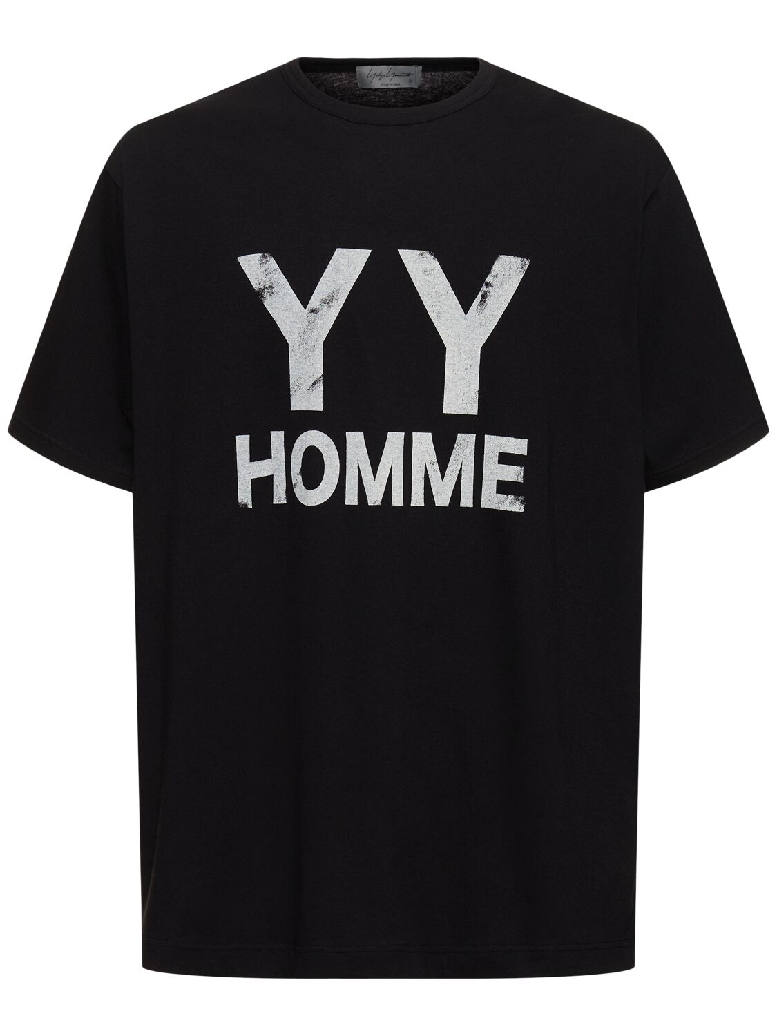 Image of Yyh Printed Cotton T-shirt