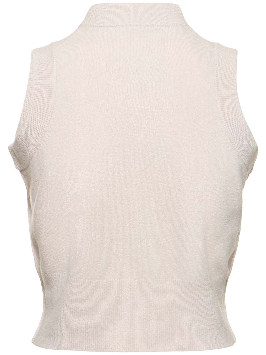 Shop Extreme Cashmere Corset Cashmere Vest In White