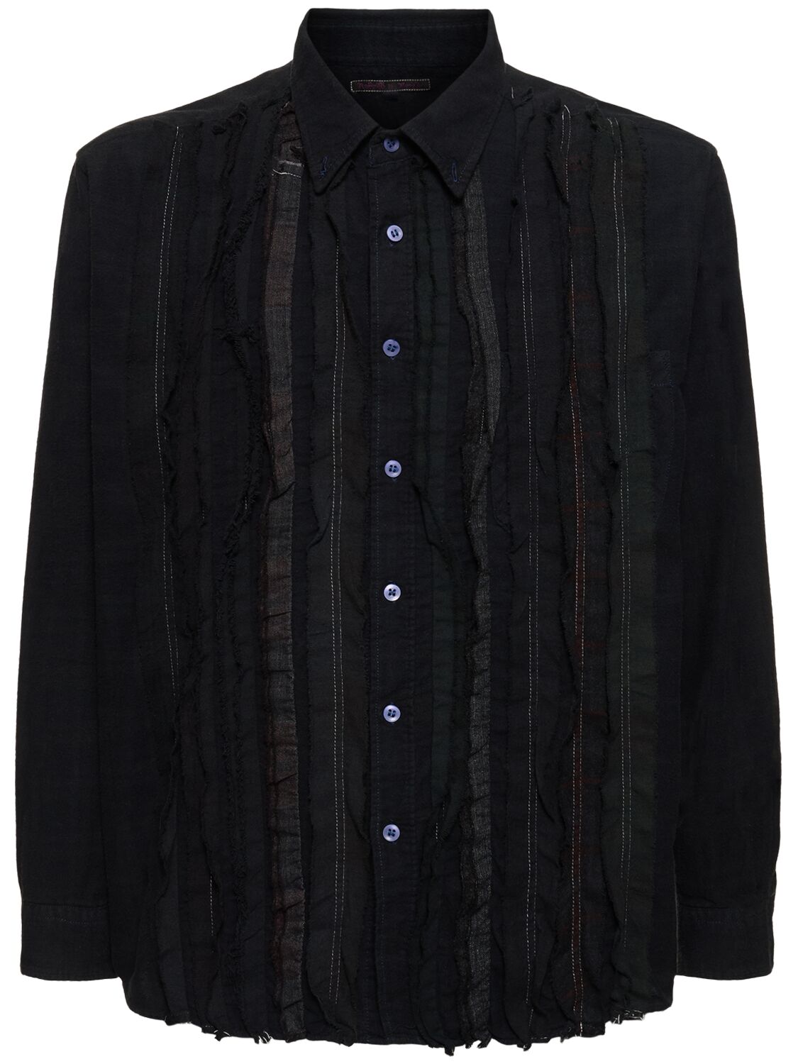 Image of Cotton Ribbon Flannel Shirt